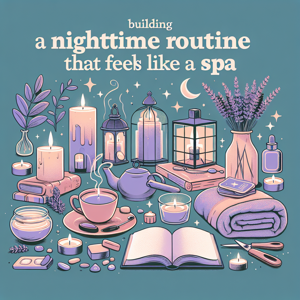 Creating a Nighttime Routine That Feels Like a Spa