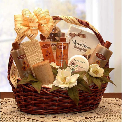 Vanilla Luxuries Gift Basket