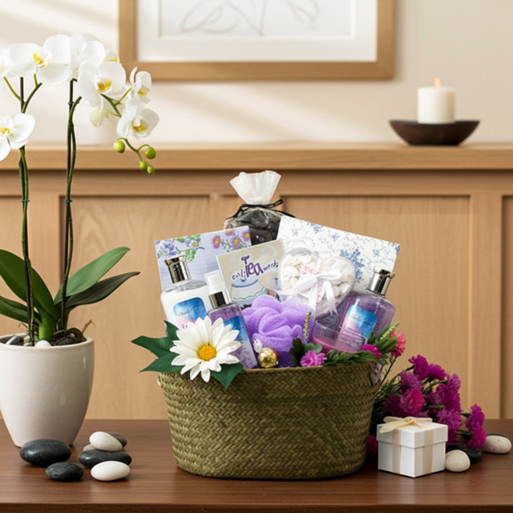 The Healing Spa Gift Basket