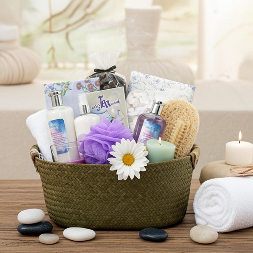 The Healing Spa Gift Basket