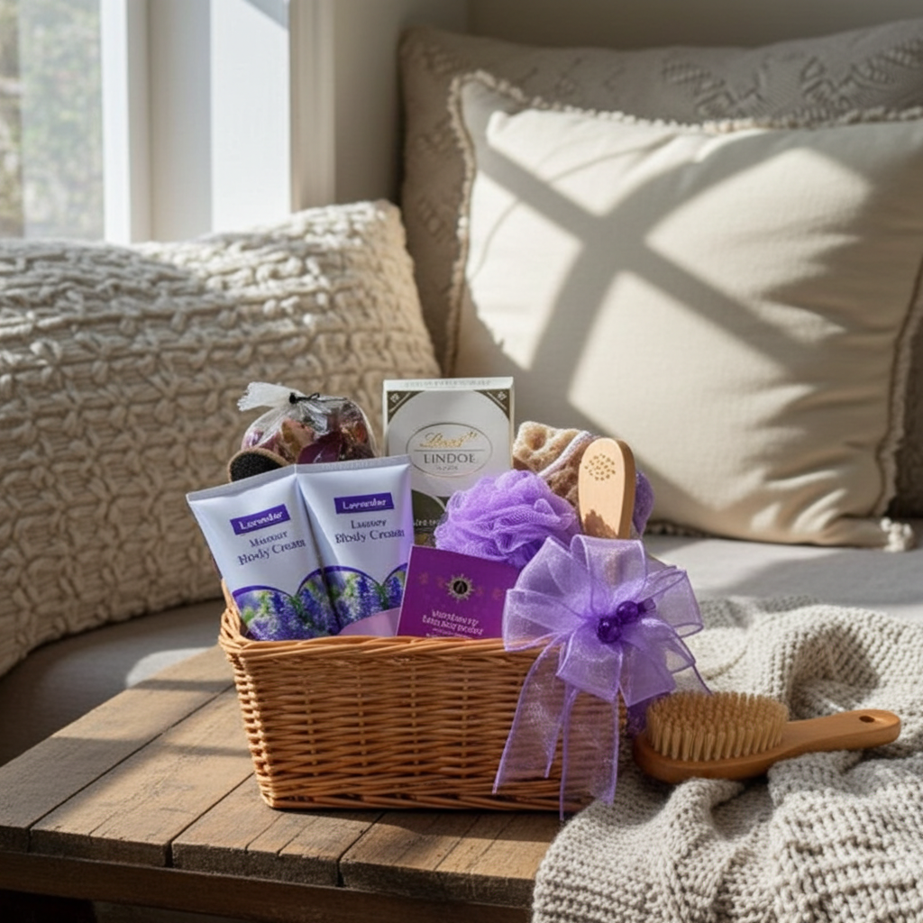 Lavender Relaxation Gift Basket