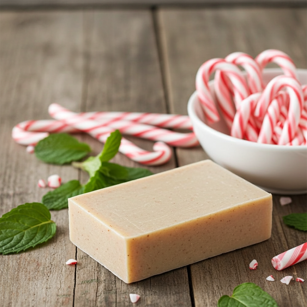 Peppermint Cream Soap