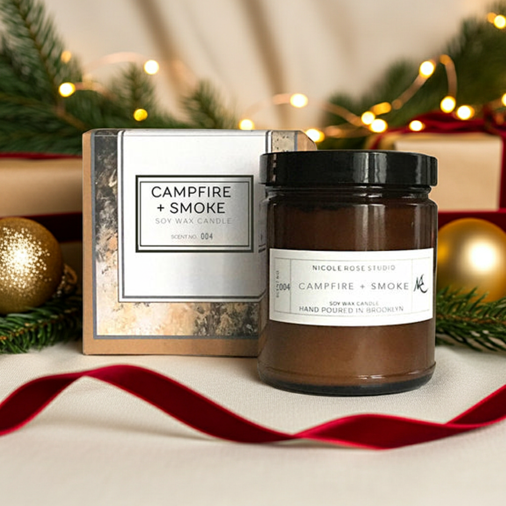 Campfire + Smoke Soy Wax Candle