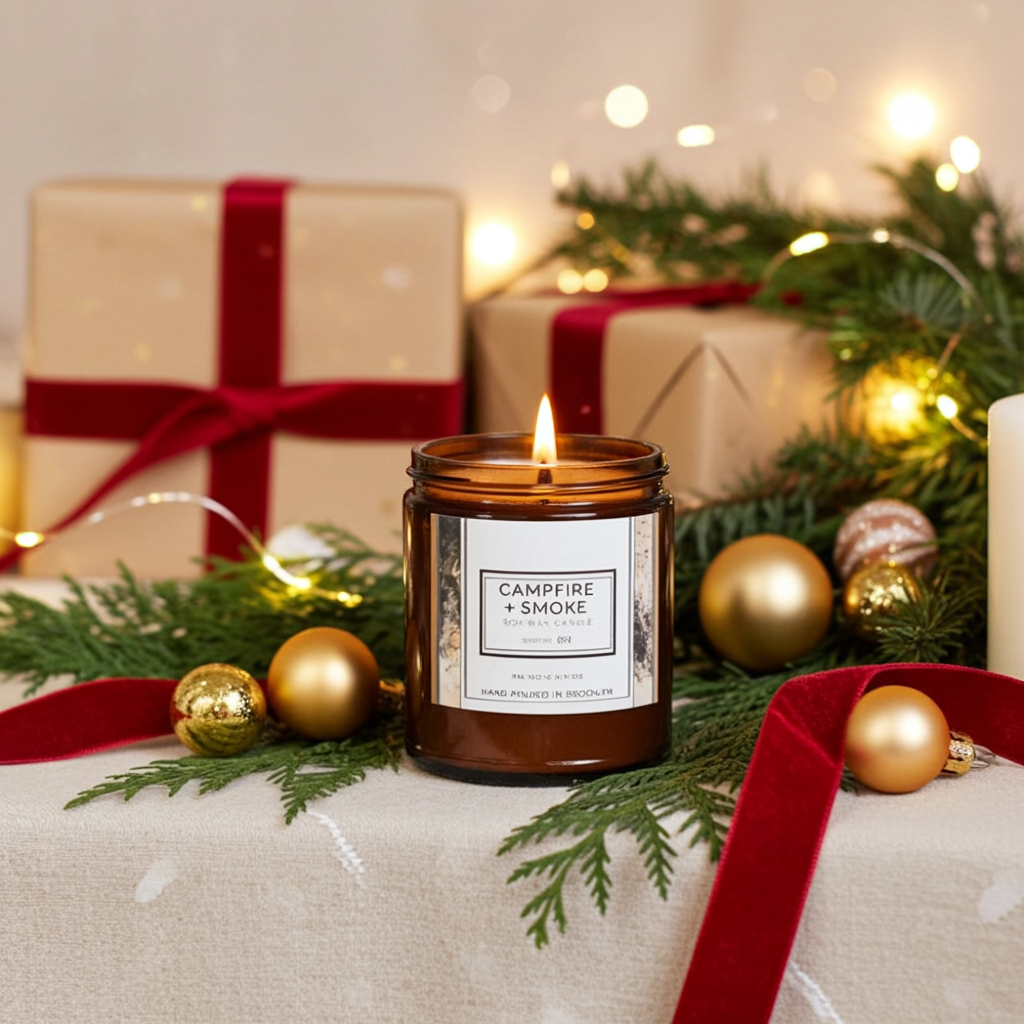 Campfire + Smoke Soy Wax Candle