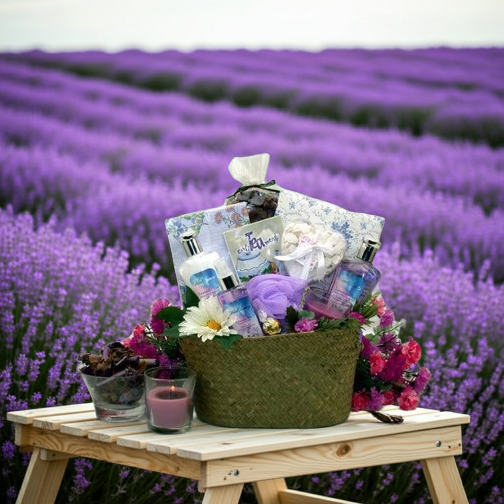 The Healing Spa Gift Basket