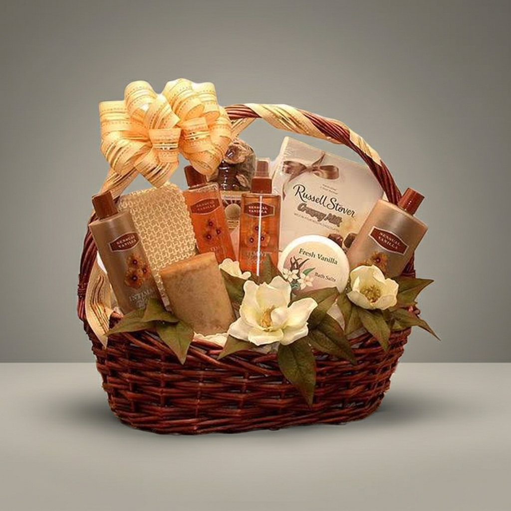 Vanilla Luxuries Gift Basket