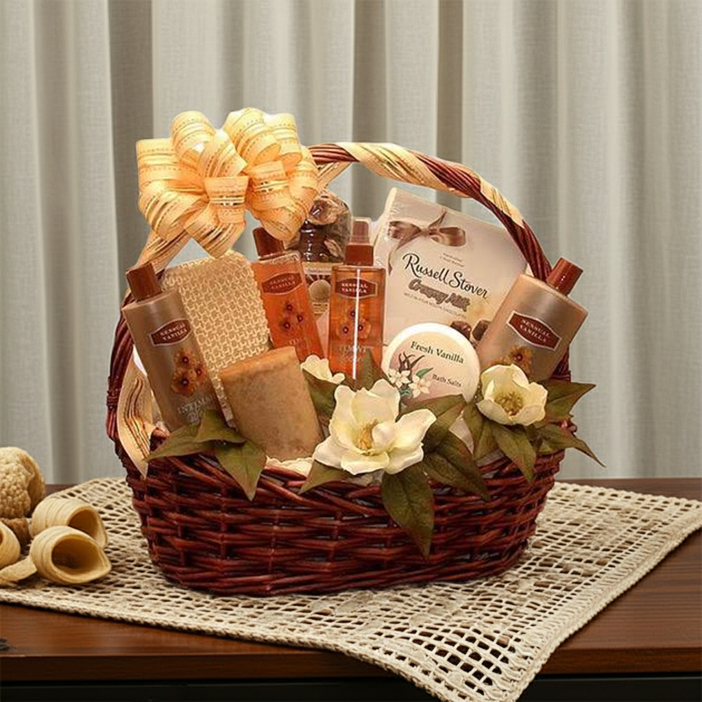 Vanilla Luxuries Gift Basket