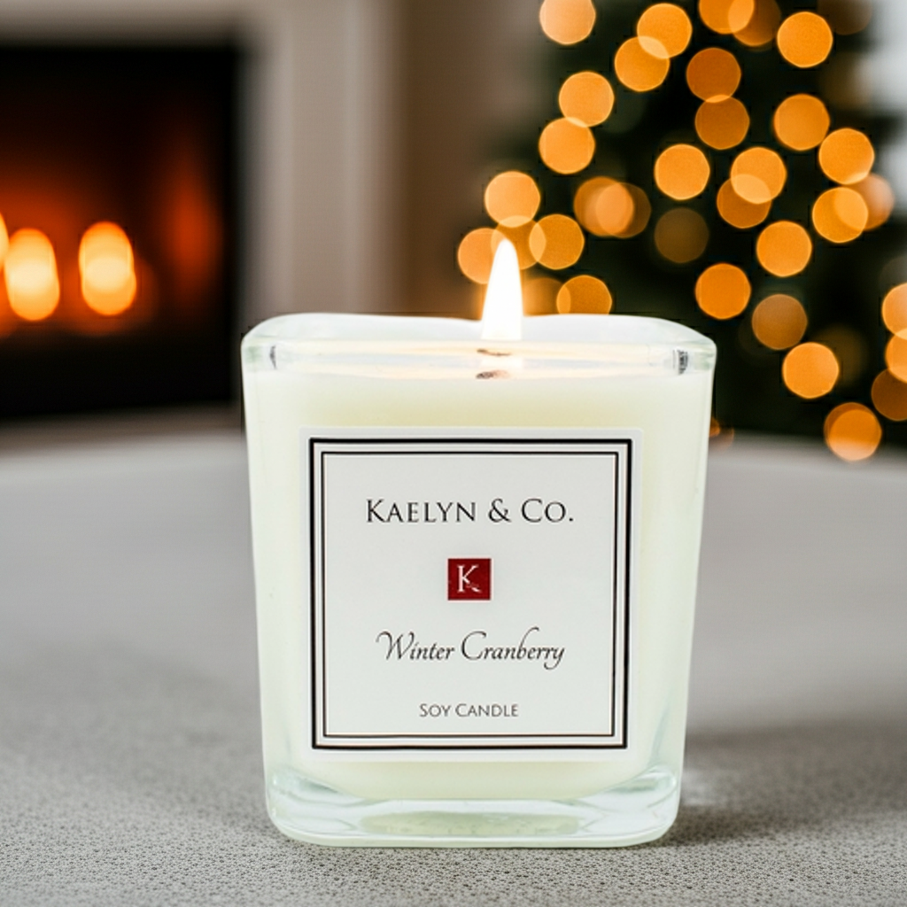 Winter Cranberry Candle