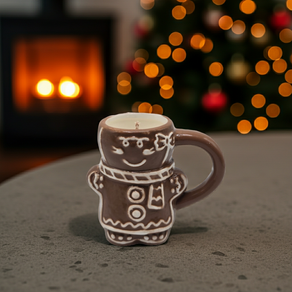 Christmas Kitchen Gingerbread Candle