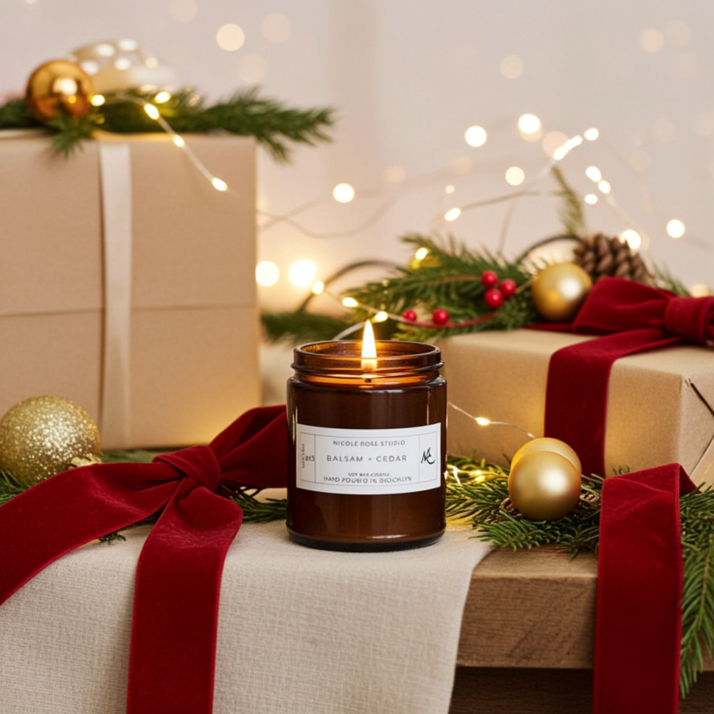 Balsam + Cedar Soy Wax Candle