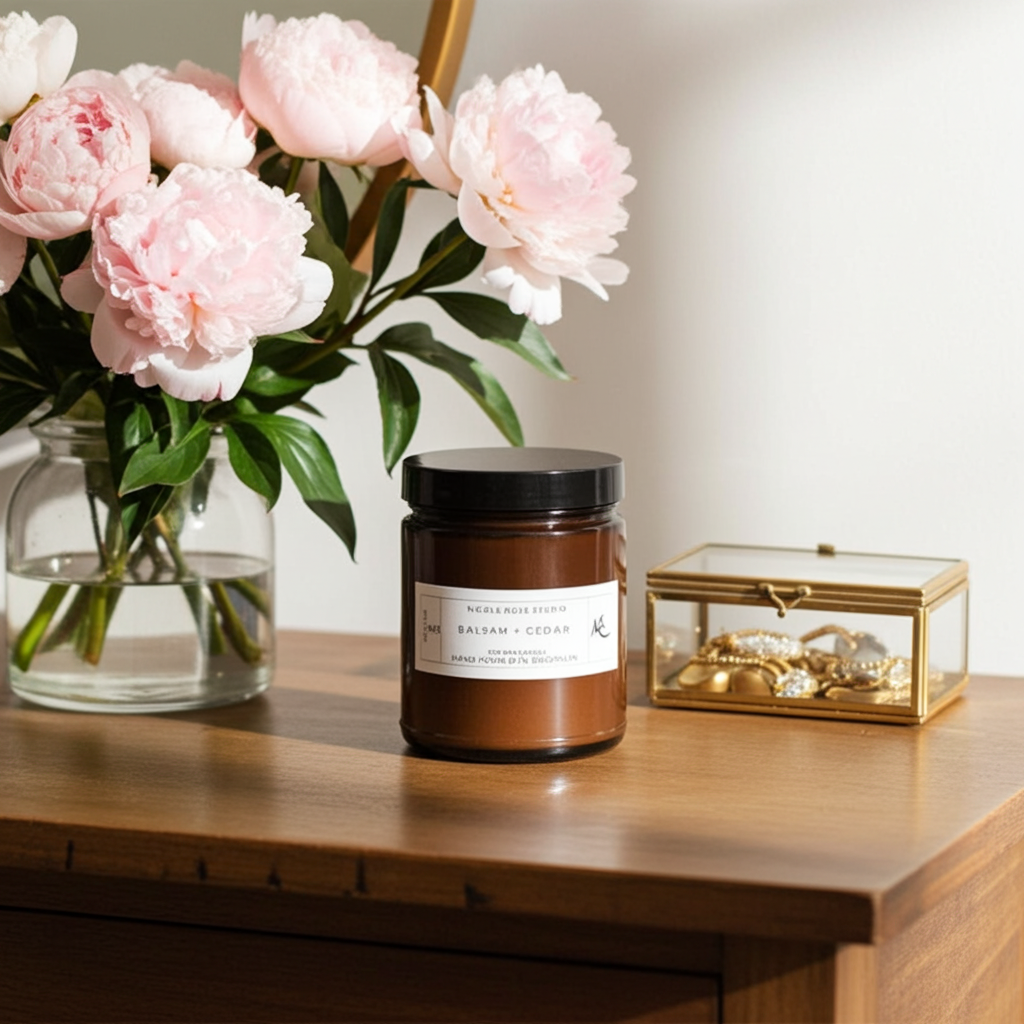 Balsam + Cedar Soy Wax Candle